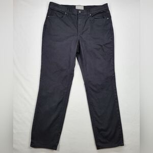 Everlane Chino Pants Men's Size 34X30 Straight Leg Black Cotton Flat Front